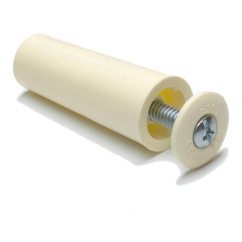 Pack De 5 Unidades - Tope 9180 60mm Marfil 2unid (Blister) Cambesa