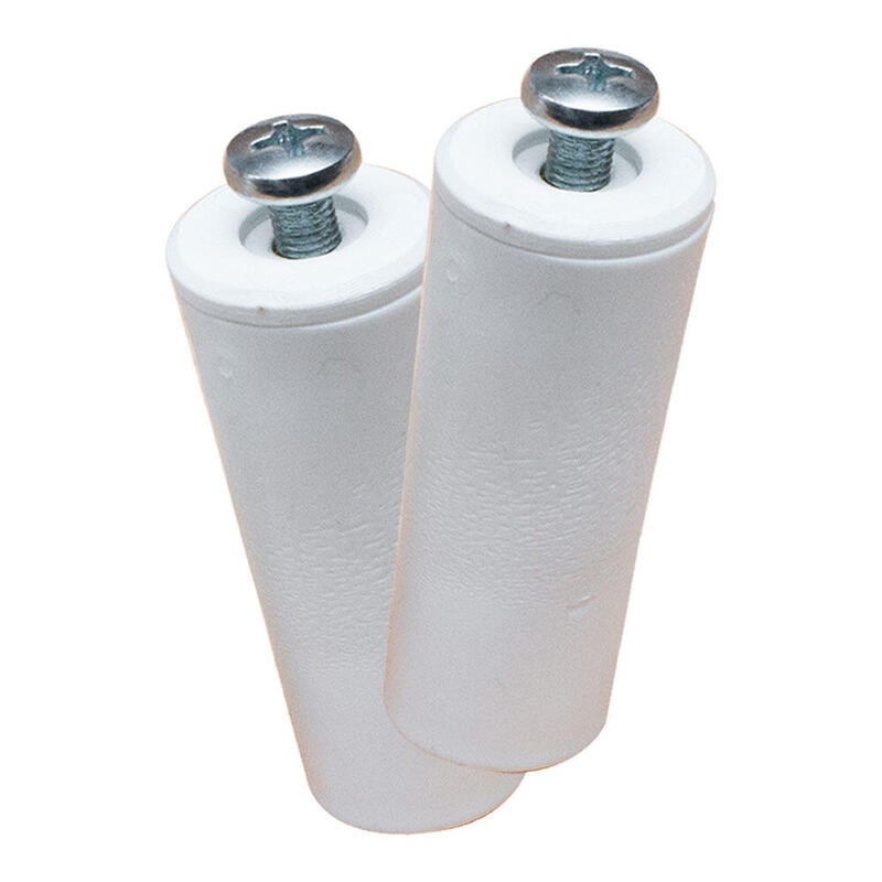 Pack De 5 Unidades - Tope Persiana Pr08, Blanco 40 Mm 2 Unidades
