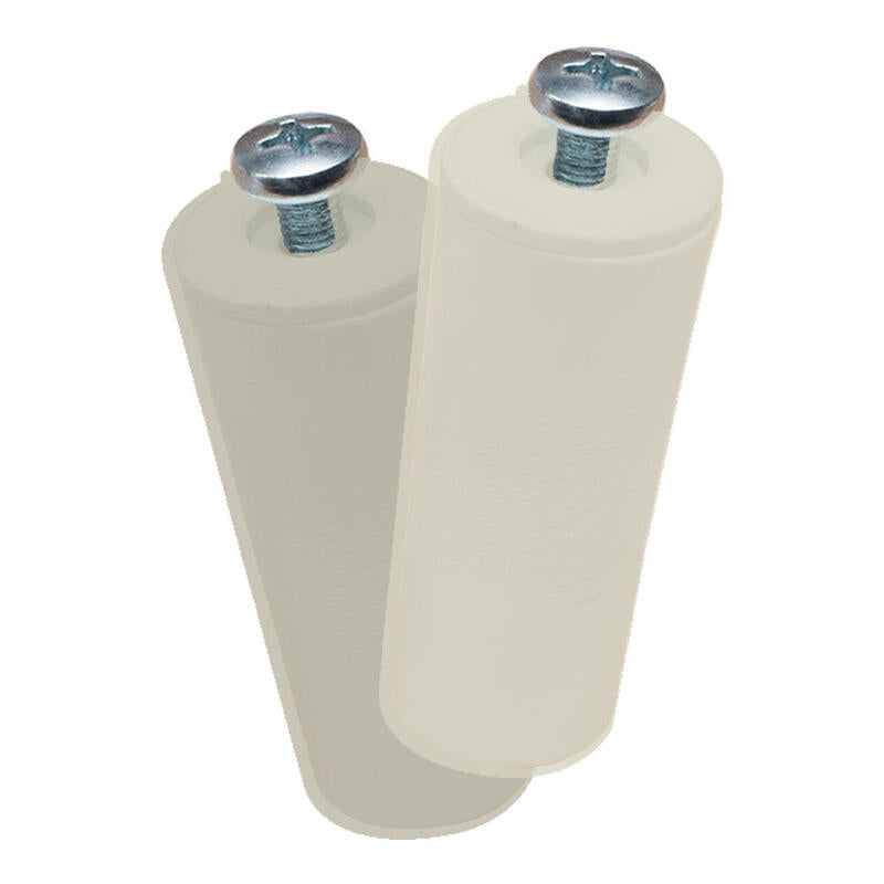 Pack De 5 Unidades - Tope Persiana Pr08, Marfil 40 Mm 2 Unidades