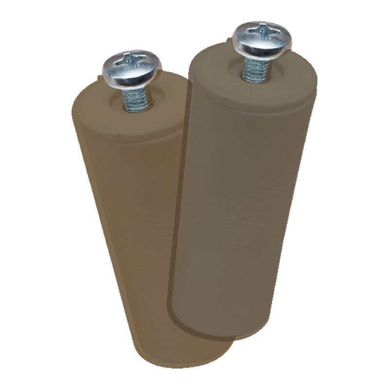 Pack De 5 Unidades - Tope Persiana Pr08, Marrón 40 Mm 2 Unidades