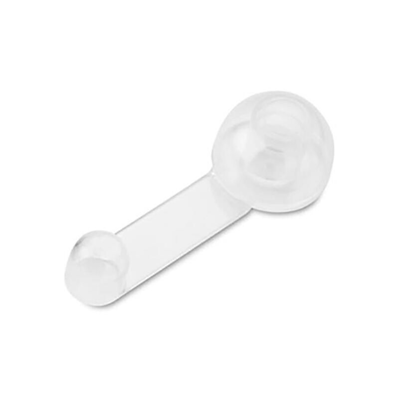 Pack De 5 Unidades - Tope Retenedor Giratorio Adhesivo Transparente (Blister) Inofix