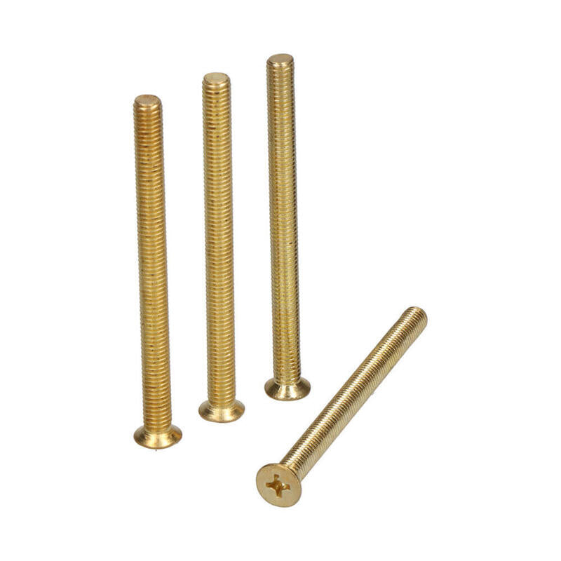 Pack De 5 Unidades - Tornillo Cilindro Trn16 M5 X 65 Mm Latonado