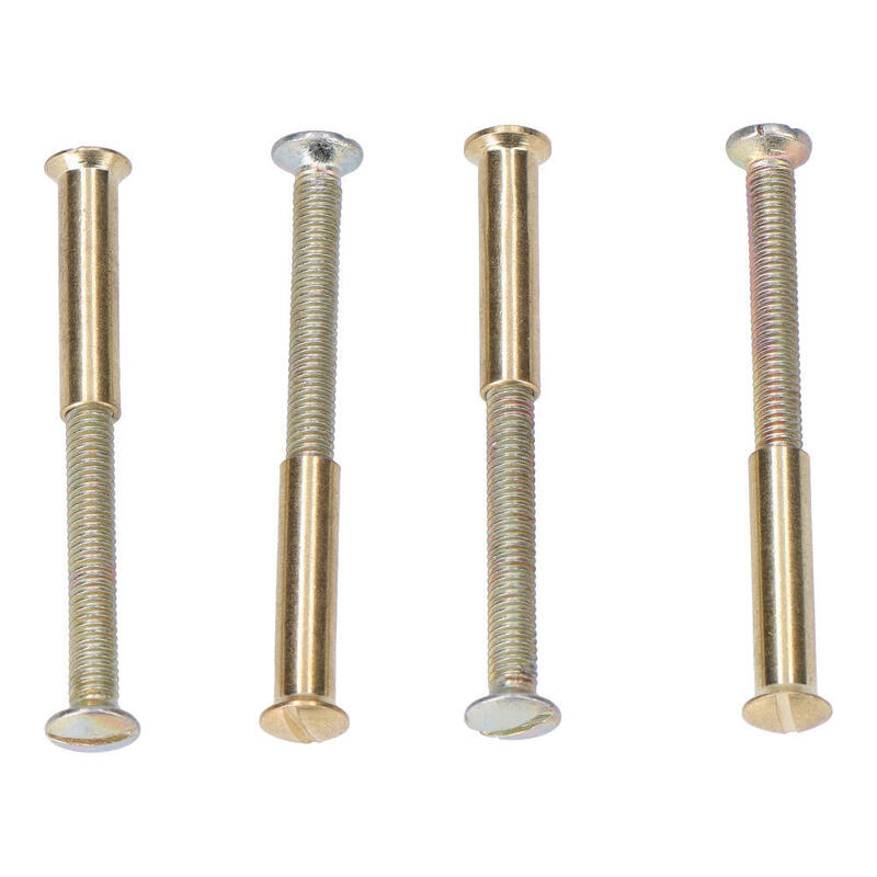 Pack De 5 Unidades - Tornillos Ensamble Laton (Blíster 4 Unid.) Edm