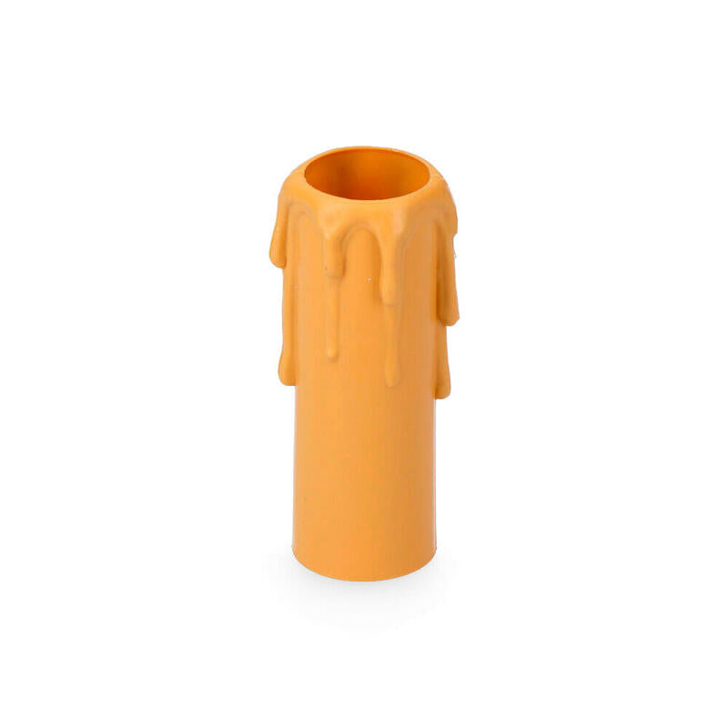 Pack De 5 Unidades - Vela Mediana Para Portalamparas E14 Crema Solera 854c