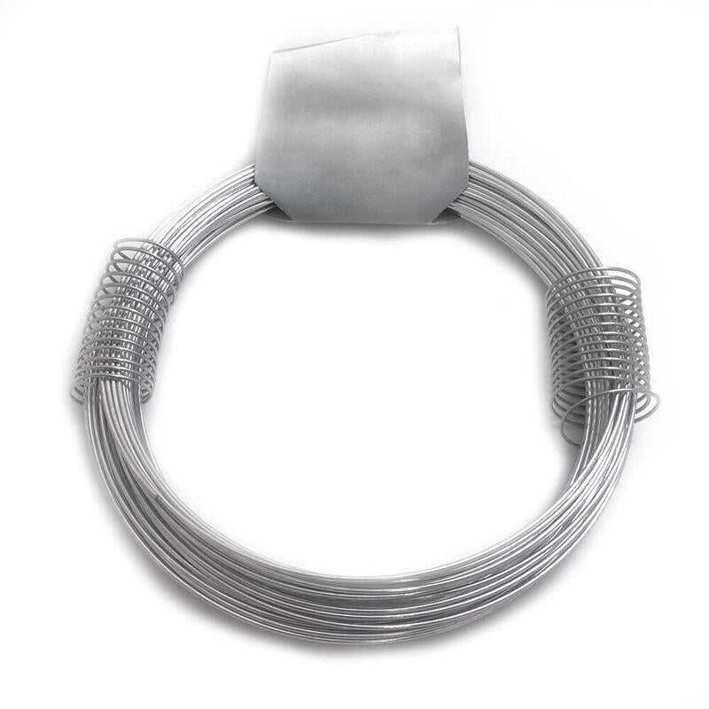 Pack De 6 Unidades - Alambre Zincado N° 8 - 1,30mm X 20m - 200g