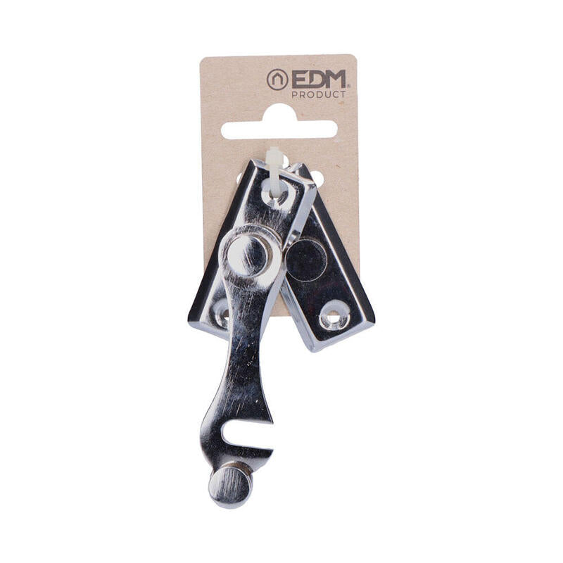 Pack De 6 Unidades - Aldaba Mano Derecha H Cromo 8cm Edm