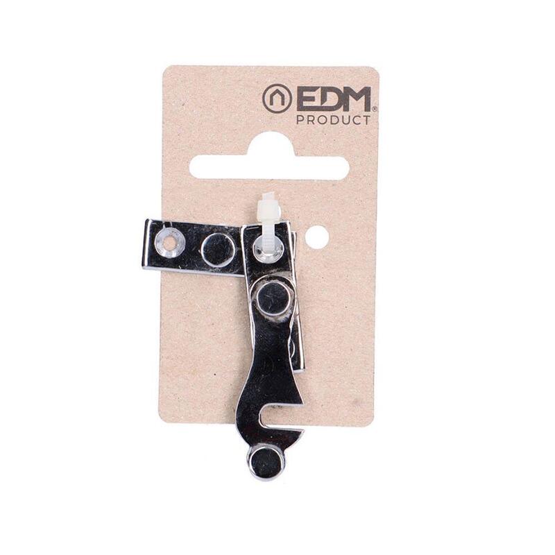Pack De 6 Unidades - Aldaba Mano Izquierda H Cromo 4cm Edm