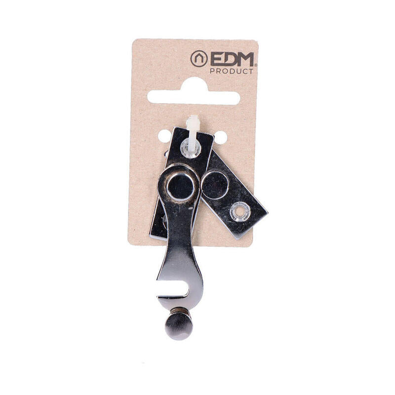 Pack De 6 Unidades - Aldaba Mano Izquierda H Cromo 6cm Edm