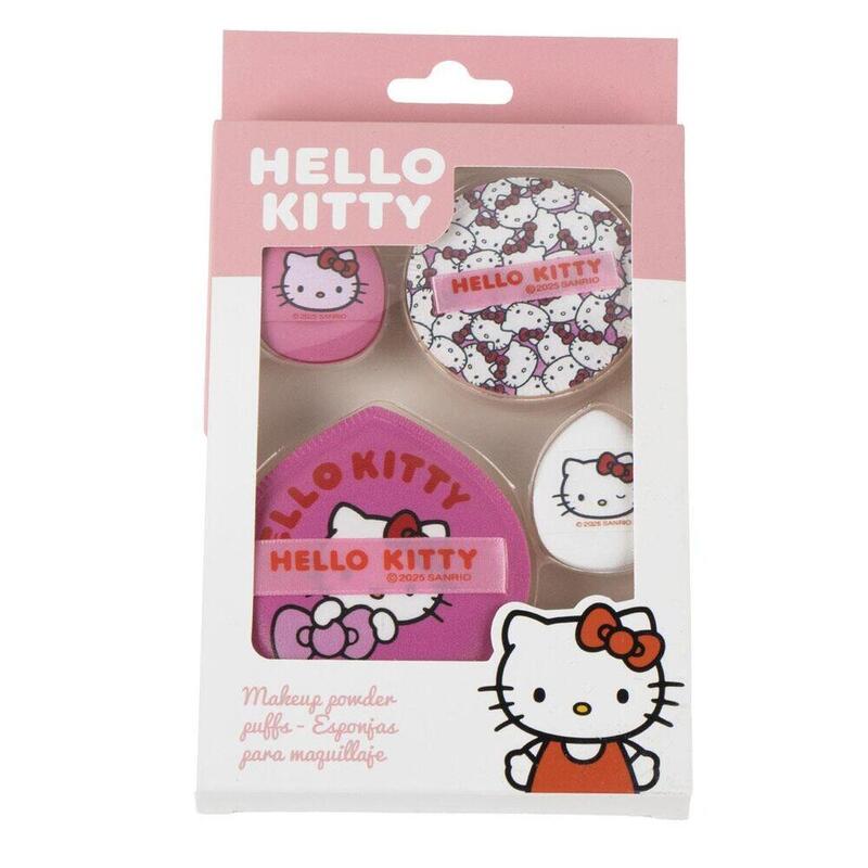 Pack De 6 Unidades - Blister Esponjas Maquillaje Hello Kitty