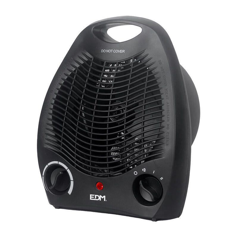 Pack De 6 Unidades - Calefactor Compacto 1000 - 2000 W Negro