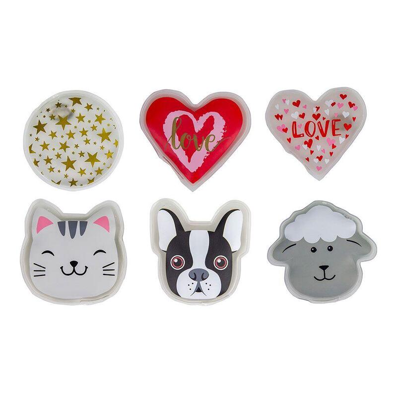 Pack De 6 Unidades - Calentador De Manos Reutilizable, Modelos Variados