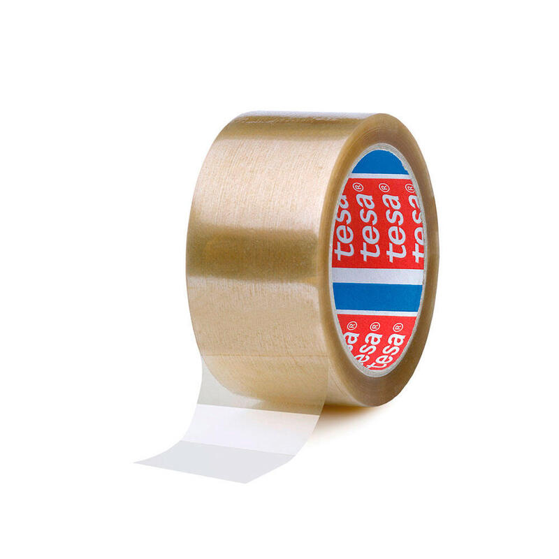 Pack De 6 Unidades - Cinta Embalar Polipropileno Transparente 66m X 50mm 4089 Tesa
