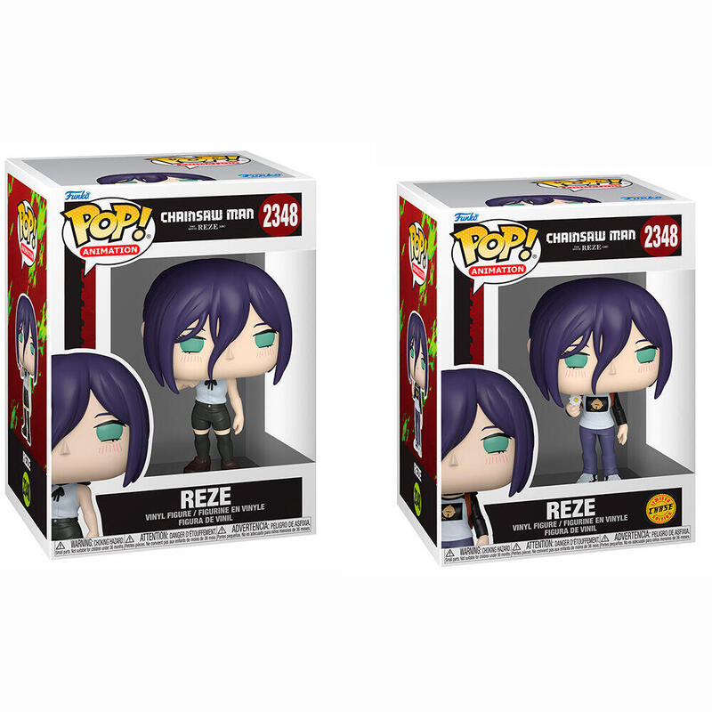 Pack De 6 Unidades - Figura Pop Chainsaw Man El Arco De Reze - Reze 5 + 1 Chase