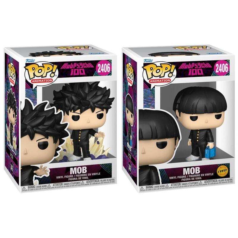 Pack De 6 Unidades - Figura Pop Mob Psycho 100 - Mob 5 + 1 Chase