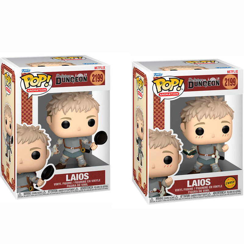 Pack De 6 Unidades - Figura Pop Plus Delicious In Dungeon Laios 5 + 1 Chase