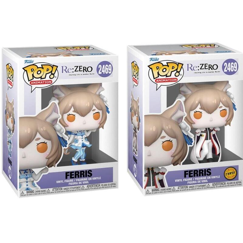 Pack De 6 Unidades - Figura Pop Re:Zero Starting Life In Another World Ferris 5 + 1 Chase