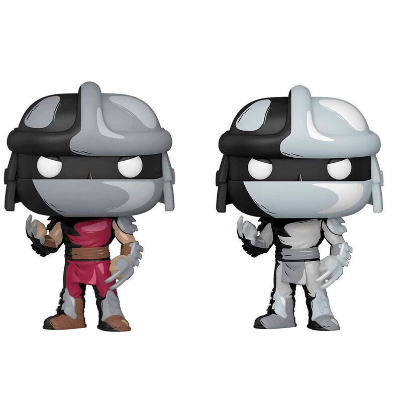 Pack De 6 Unidades - Figura Pop Tortugas Ninja Shredder Exclusive 5 + 1 Chase