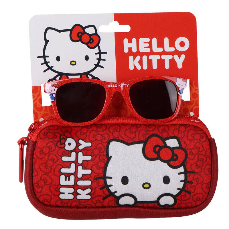 Pack De 6 Unidades - Gafas Sol + Funda Hello Kitty