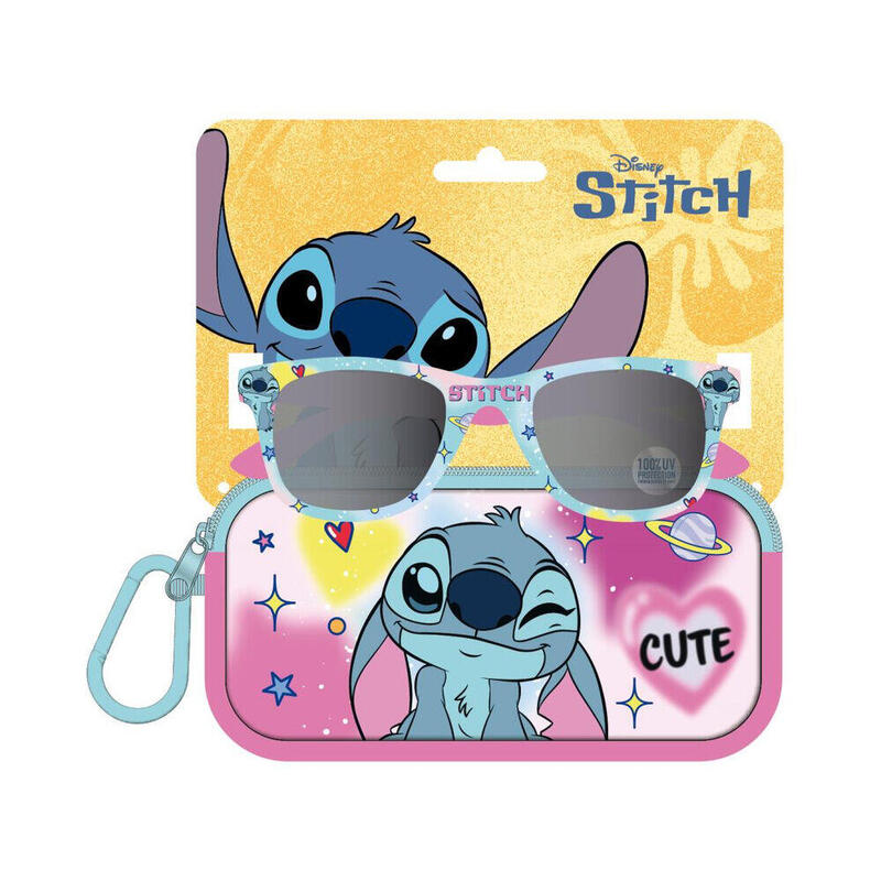 Pack De 6 Unidades - Gafas Sol + Funda Stitch Disney