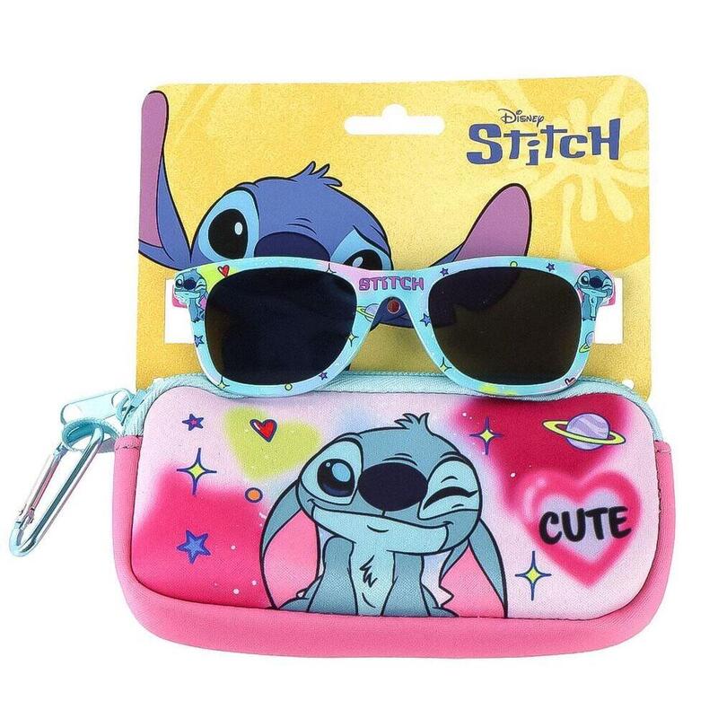 Pack De 6 Unidades - Gafas Sol + Funda Stitch Disney