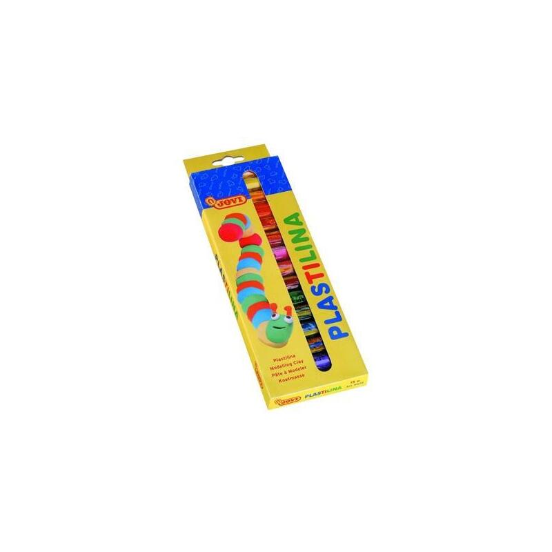 Pack De 6 Unidades Jovi Plastilina Barra 15gr Colores Surtidos Estuche 15 Ud