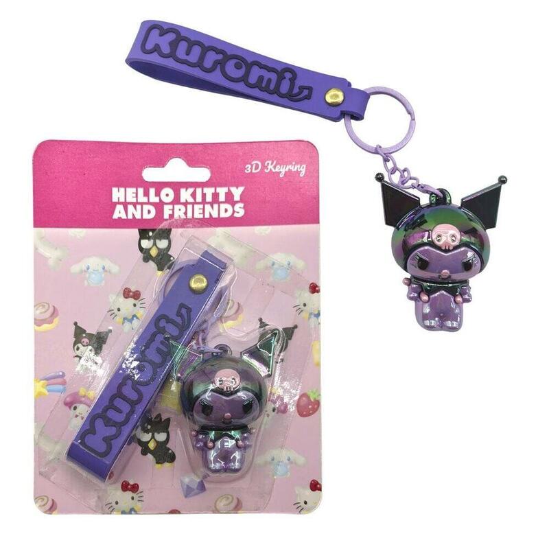 Pack De 6 Unidades - Llavero Kuromi Hello Kitty