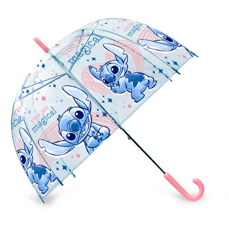 Pack De 6 Unidades - Paraguas Manual Stitch Disney 46cm