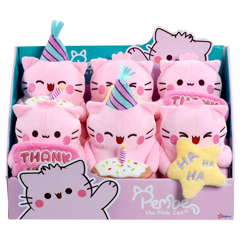 Pack De 6 Unidades - Peluche Pembe 15cm Surtido