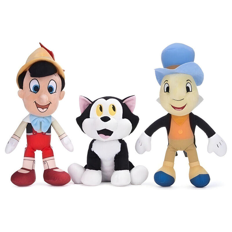 Pack De 6 Unidades - Peluche Pinocho Disney 30cm Surtido