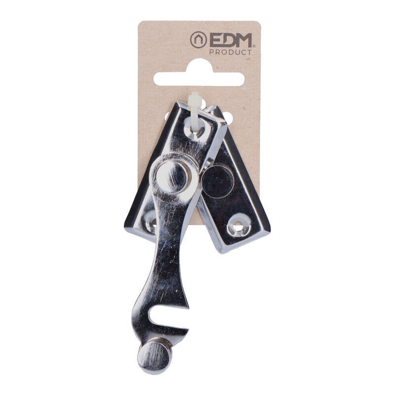 Pack De 6 Unidades - Pestillo Derecho Hierro Cromo 4cm