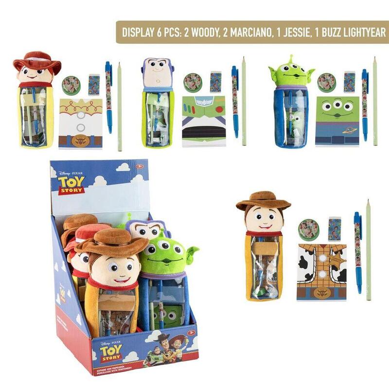 Pack De 6 Unidades - Portatodo Peluche Toy Story Disney Pixar Surtido
