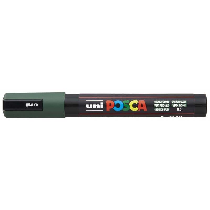 Pack De 6 Unidades Posca Pc-5m Marcador De Pintura Base Al Agua - Punta De Bala 1.8-2.5mm - Ancho De Trazo 1.8-2.5mm -