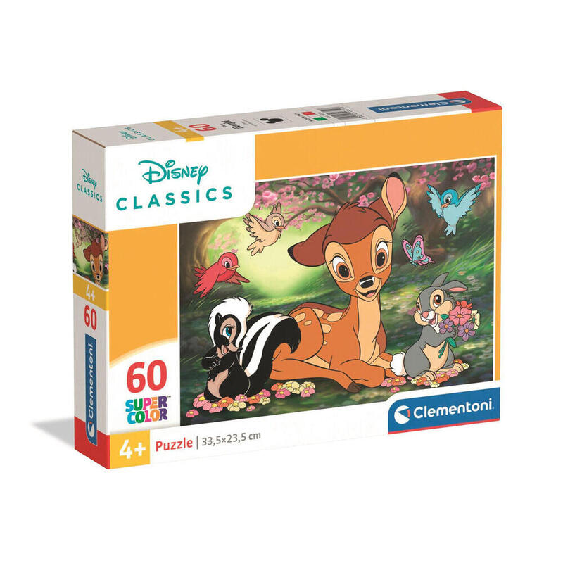 Pack De 6 Unidades - Puzzle Bambi Disney 60pzs