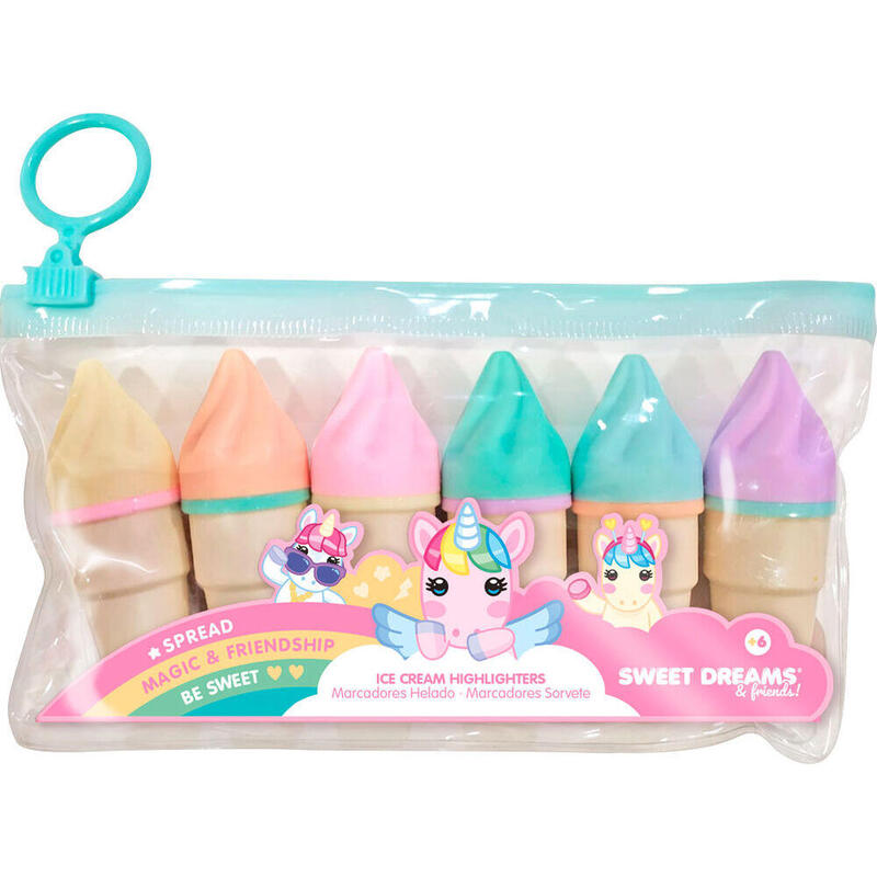 Pack De 6 Unidades - Set 6 Subrayadores Sweet Dreams