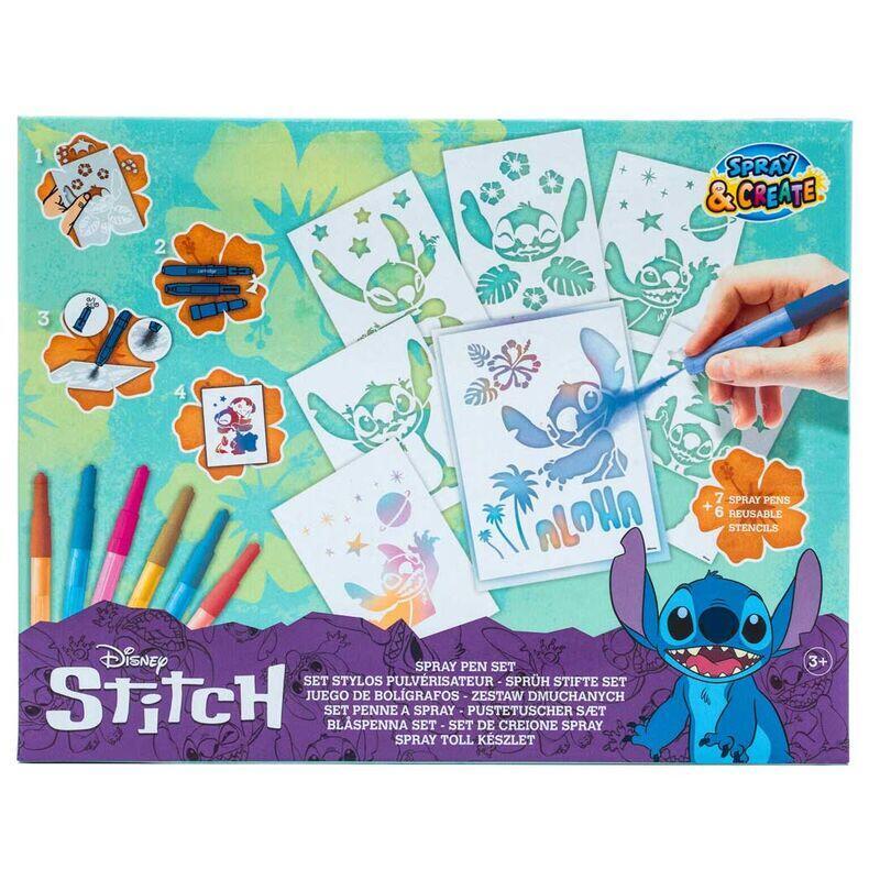 Pack De 6 Unidades - Set Aerografo Stitch Disney
