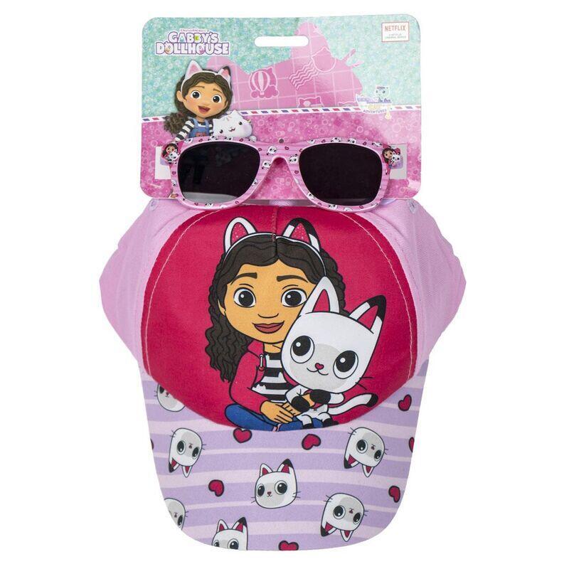 Pack De 6 Unidades - Set Gorra + Gafas Sol La Casa De Muñecas De Gabby