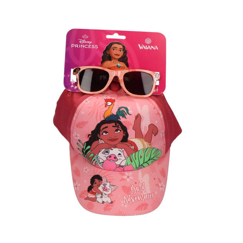 Pack De 6 Unidades - Set Gorra + Gafas Sol Vaiana Moana Disney