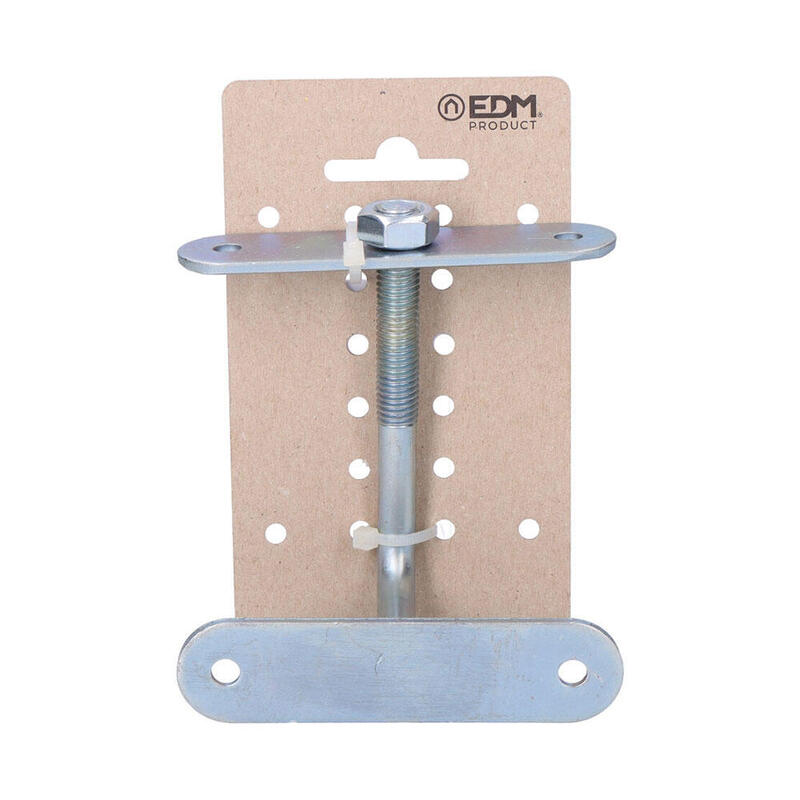 Pack De 6 Unidades - Soporte Barandilla Regulable Zinc Edm