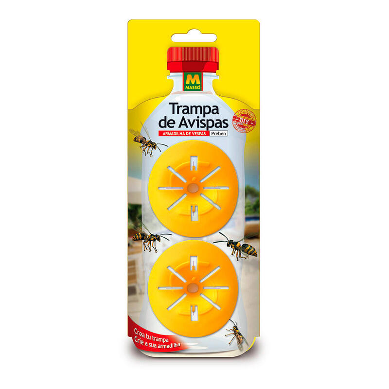 Pack De 6 Unidades - Trampa Para Avispas Diy 2 Unid. Preben 231400 Massó