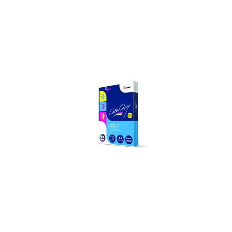Pack De 7 Unidades Color Copy Original Papel Reprográfico Din A3 120gr Paquete 250h Blanco Satinado Mate