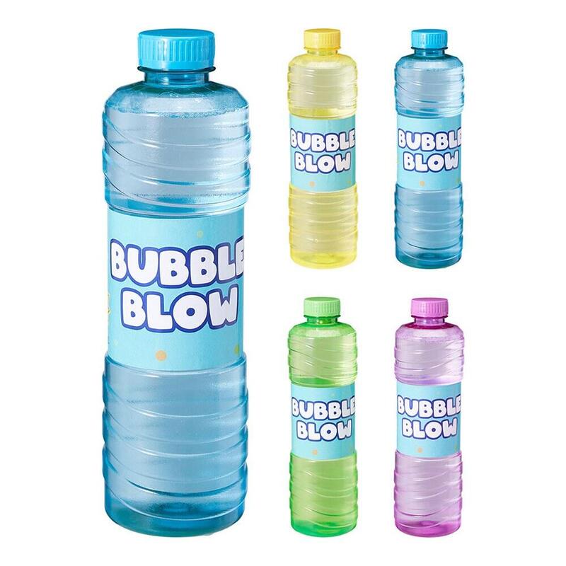 Pack De 8 Unidades - Botella De Recarga Para Burbujas De 1 L