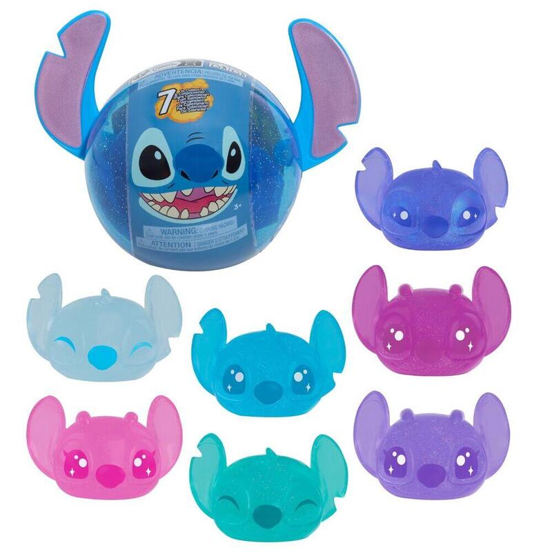 Pack De 8 Unidades - Capsula Sorpresa Figura Squish Stitch Disney Surtido