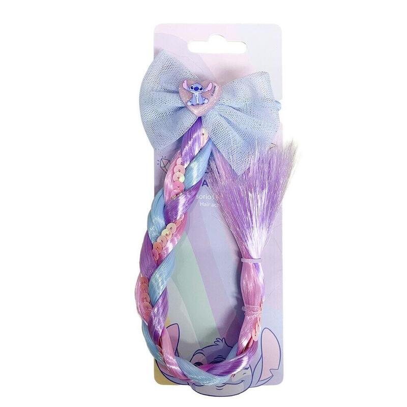 Pack De 8 Unidades - Coletero Pelo Extensible Stitch Disney