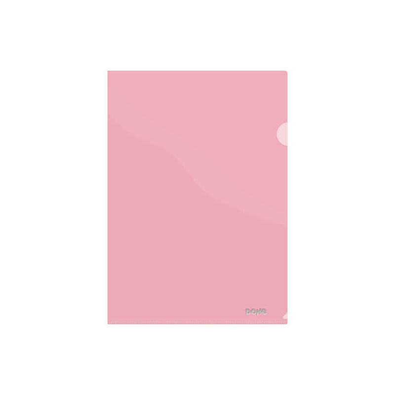 Pack De 8 Unidades Dohe Dossier Uñero En Tamaño Din A4 - 210x297mm - Fabricado En Polipropileno Translucido De 180