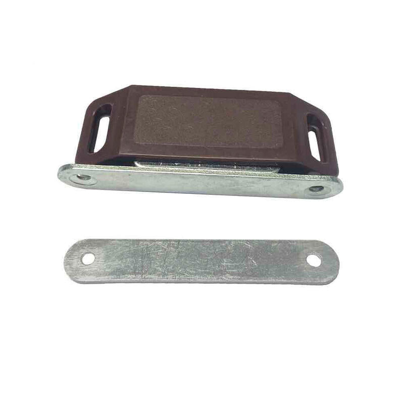 Pack De 8 Unidades - Iman Para Puerta Marron (2 Piezas) 75x18mm