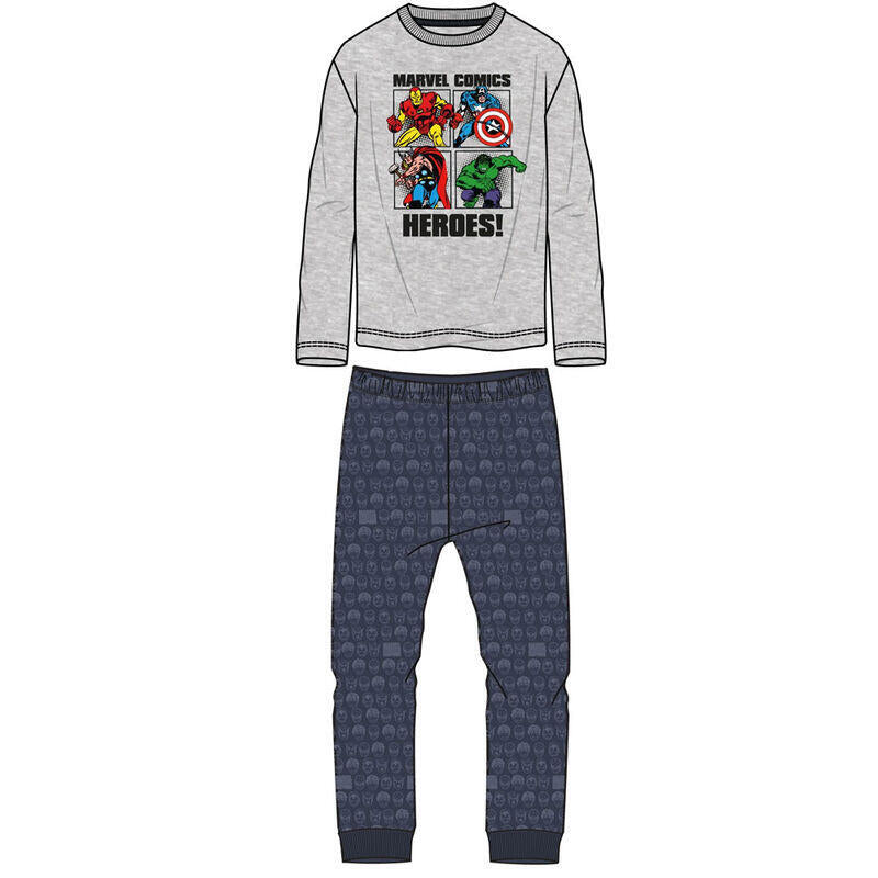 Pack De 8 Unidades - Pijama Vengadores Avengers Marvel Algodon