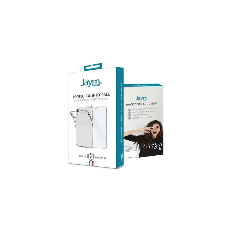 Pack Integral De Funda Flexible + Cristal Templado 9h 2.5d Para Apple Iphone 12 Mini (5.4) - Jaym® **