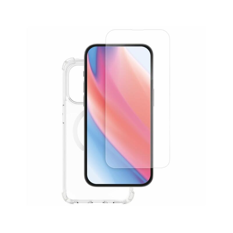 Pack Integral Funda Reforzada Magsafe Drop Test 2m + Cristal Templado 9h 2.5d Para Apple Iphone 17 Pro - Jaym®