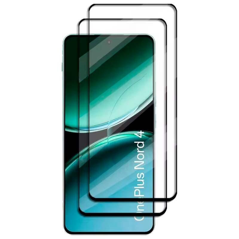 Pack X2 Protector De Cristal Templado Full Screen 3d Para Oneplus Nord 4 5g