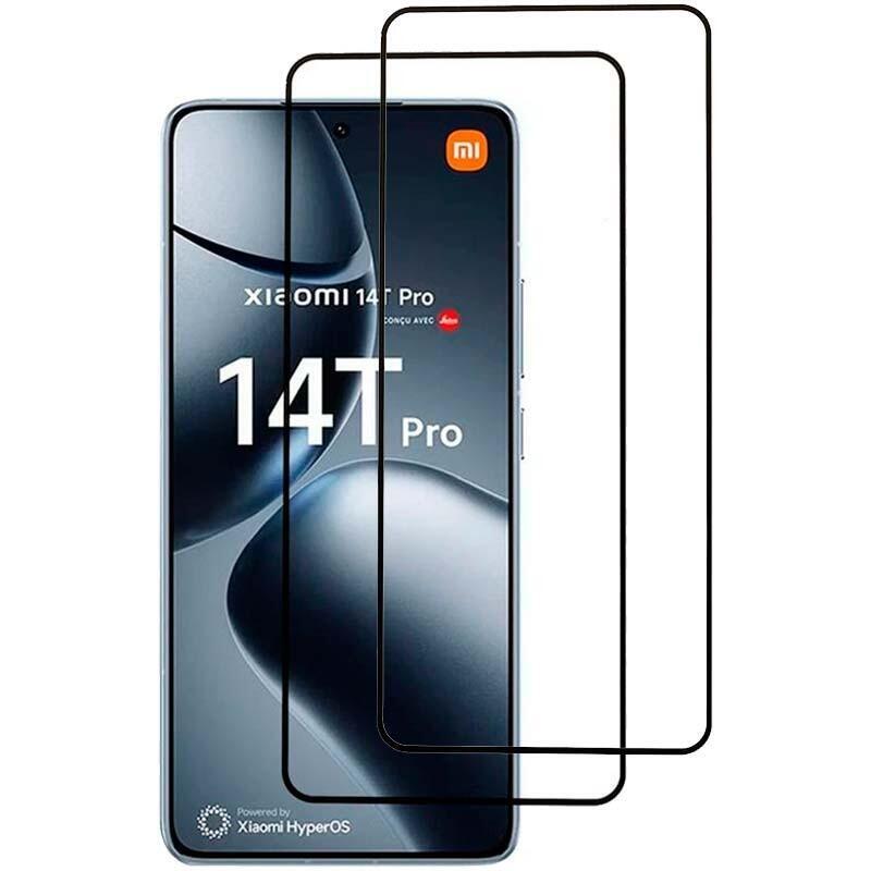 Pack X2 Protector De Cristal Templado Xiaomi 14t / 14t Pro Full Screen 3d